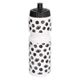 Bidon, plantaardige kunststof, wit met ballen, 750 ml