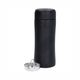 Thermosfles met zeef, rvs, zwart, 300 ml