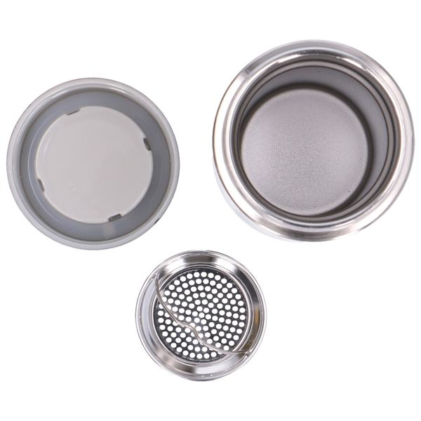 Thermosfles met zeef, rvs, 300 ml