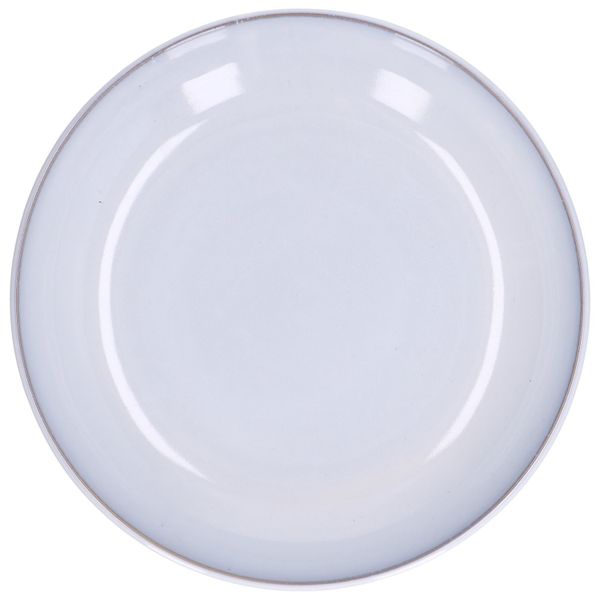 Schaal reactieve glazuur, steengoed, grijs, Ø 31 cm