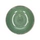 Schaal reactieve glazuur, steengoed, groen, Ø 10,8 cm