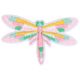 Broche libelle, 5 x 3,5 cm