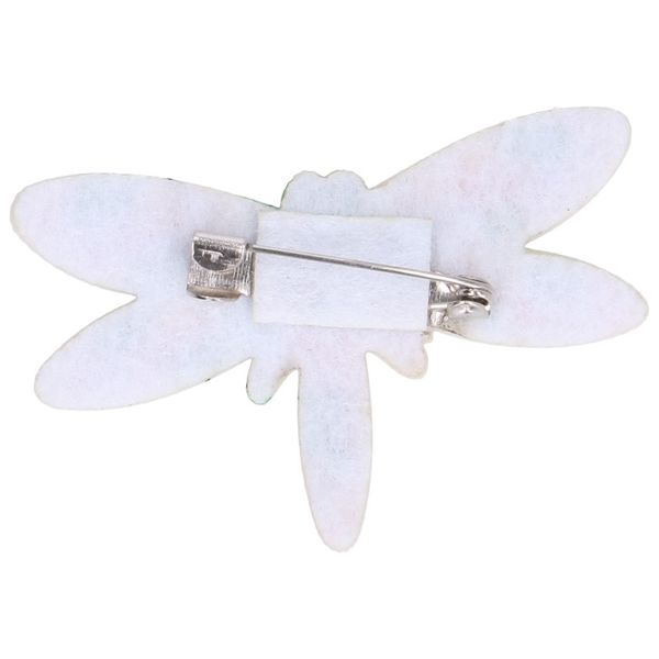Broche libelle, 5 x 3,5 cm
