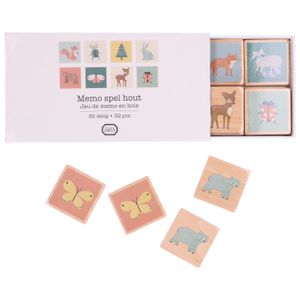Memory game, wood, woodland animals, ages 18 months +