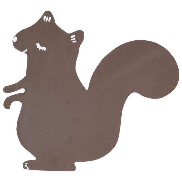 Squirrel chalkboard, 33 x 30 cm Children's room Dille & Kamille