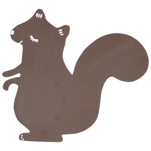 Tableau ardoise, écureuil, 33 x 30 cm