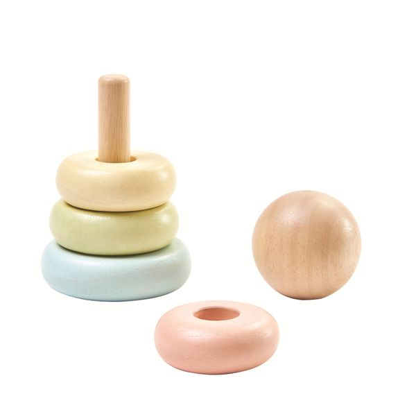 Ringenspel, hout, 5-delig, 0+ Ringenspel, hout, 5-delig, 0+