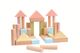 Blokken, hout, 40 stuks, 18m+