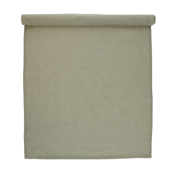 Tafelloper, GOTS bio-katoen, olijfgroen, 50 x 150 cm