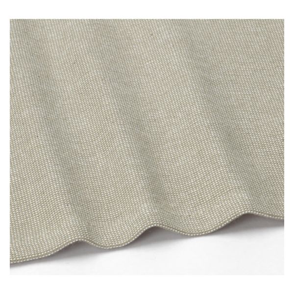 Table runner, GOTS organic cotton, olive green, 50 x 150 cm