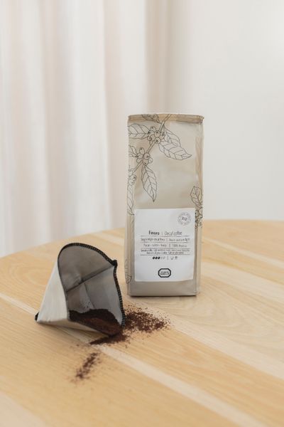 Filtre à café réutilisable, inox, pour 2-4 tasses
