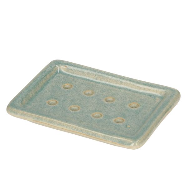 blik Alaska Sociaal Zeepbakje, keramiek, blauw reactieve glazuur, 11,2 x 8,4 cm | Badkameraccessoires | Dille & Kamille blik Alaska Sociaal Zeepbakje, keramiek, blauw reactieve glazuur, 11,2 x 8,4 cm | Badkameraccessoires | Dille & Kamille