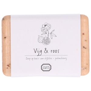 Zeep, vijg & roos, 150 gram