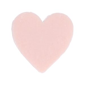 Heart-shaped guest soap, 30 grams