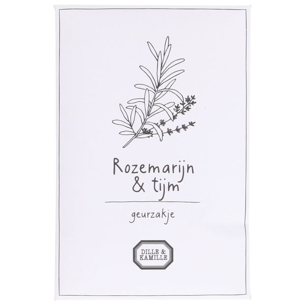 Geurzakje, rozemarijn en tijm