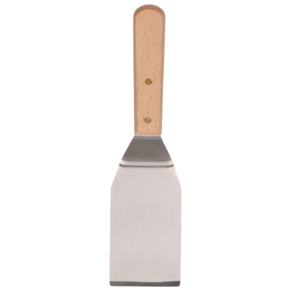 Spatel, RVS en beukenhout, 29 cm 