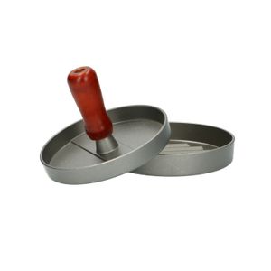 Hamburgerpers, aluminium,  10 cm