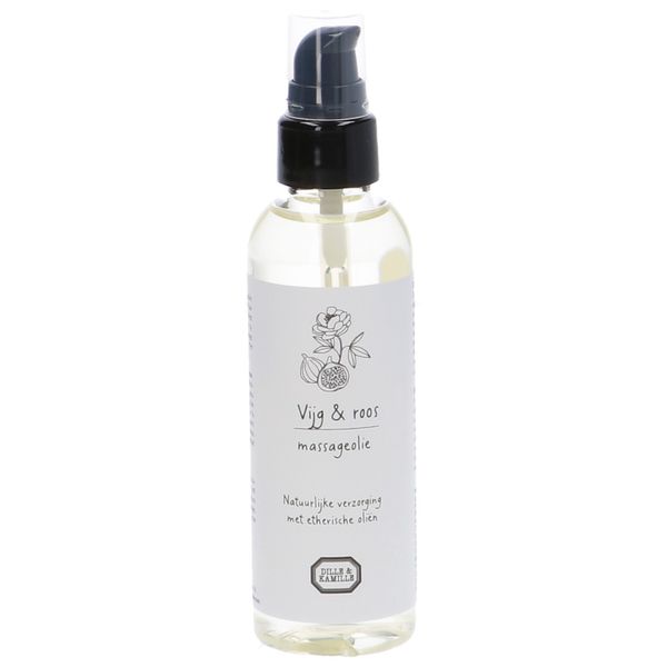 Huile de massage, figue & rose, 100 ml