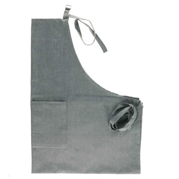 Apron, organic cotton, green blend