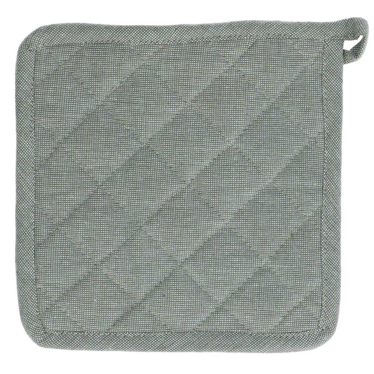 Sol Potholder in Mint - Ethical Kitchen Textiles