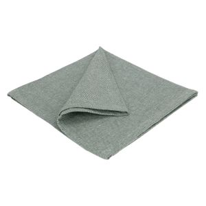 Napkin, GOTS organic cotton, green, 40 x 40 cm