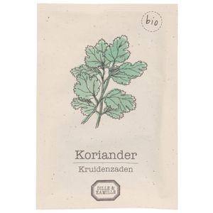 Herb seeds, organic, coriander