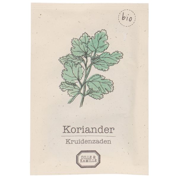 Kruidenzaden, biologisch, koriander