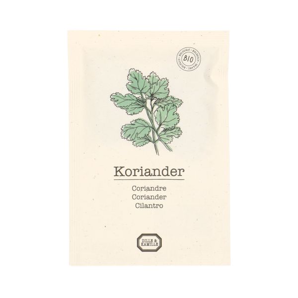 Herb seeds, organic, coriander