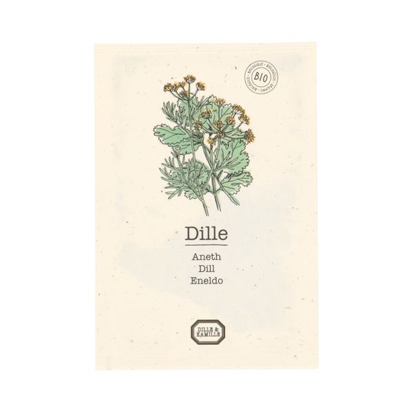 Herb seeds, organic, dill