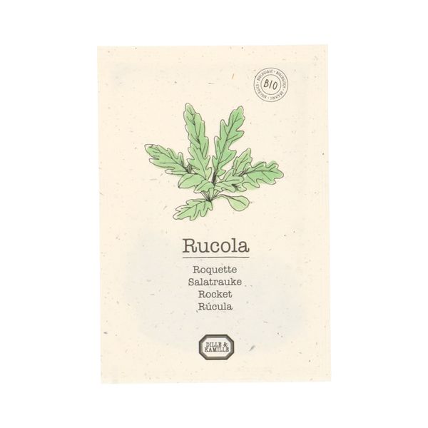 Graines de plantes aromatiques, biologique, roquette