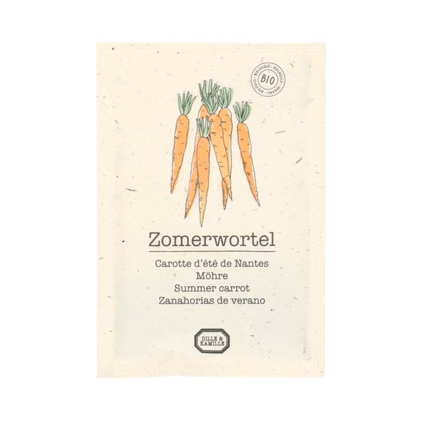 Vegetable seeds, organic, carrot