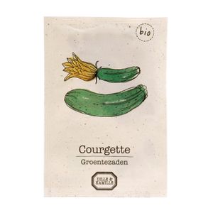 Vegetable seeds, organic, courgette
