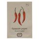 Graines de légumes, biologique, piment