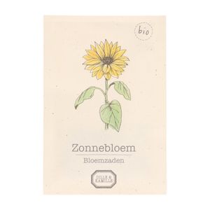 Bloemzaden, biologisch, zonnebloem