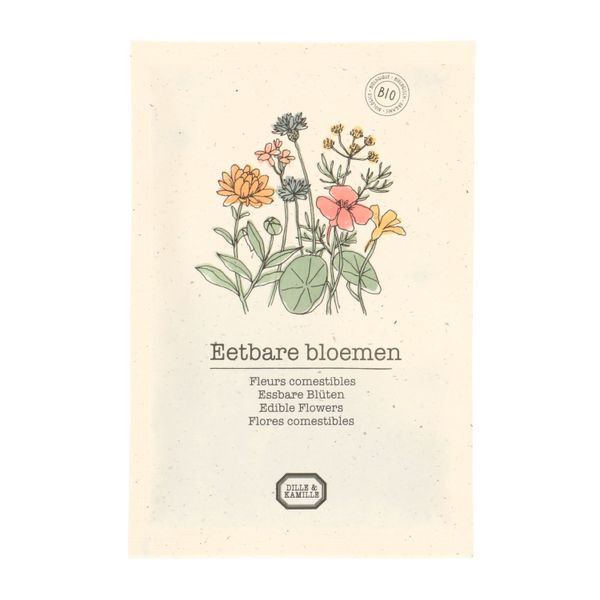 Zadenmengsel, biologisch, eetbare bloemen, 5 g