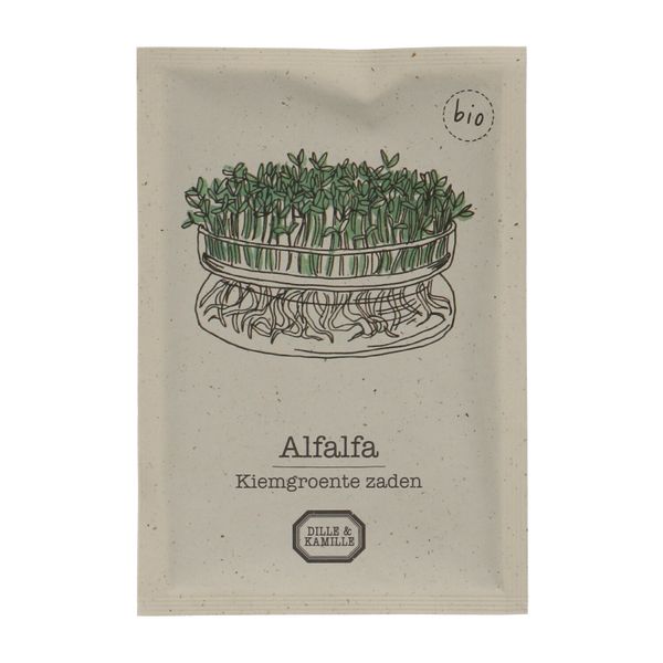 Kiemgroente, biologisch, alfalfa