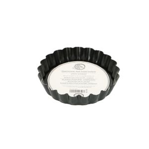 Tart tin with removable base, metal, Ø 10 cm