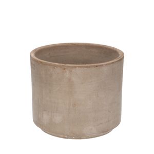 Plant pot, terracotta, grey, Ø 16 cm