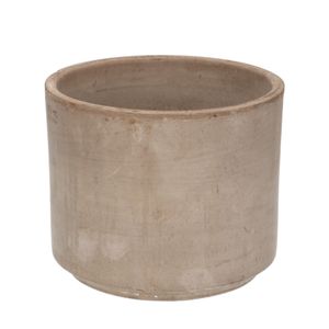 Plant pot, terracotta, grey, Ø 20 cm