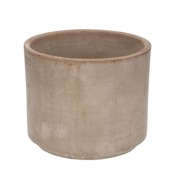 Bloempot, terracotta, grijs,Ø 20 cm
