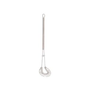Whisk curved, stainless steel, 18 cm