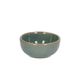 Bowl reactive glaze, stoneware, green, Ø 7.5 cm