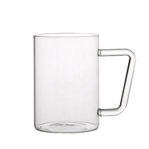 Glass with handle, heat-resistant, 500 ml