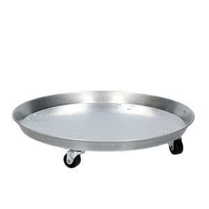 Plantenroller, zink, Ø 34,5 cm
