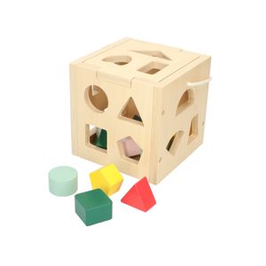 Blokkenstoof, hout, 12m+