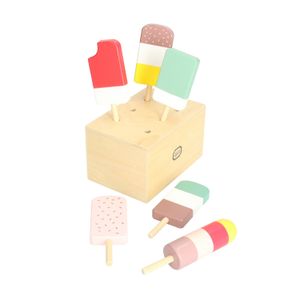 IJsjes, hout, 7-delig, 3+