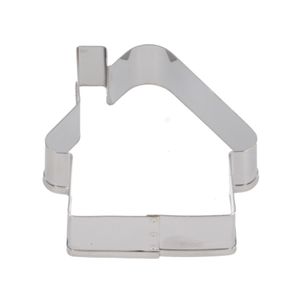 House cookie cutter, stainless steel