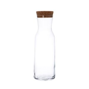 Karaf met kurk, glas, 1,1 liter