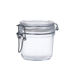 Clip top jar, glass, 35 cl