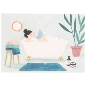 Carte, lecture au bain
